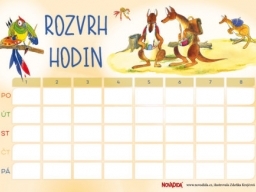 Rozvrh hodin 2025/2026