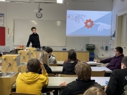 Prezentace střední školy naším bývalým žákem