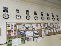 Nové nástěnné hodiny