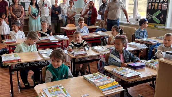 Slavnostní zahájení nového školního roku v Břilicích