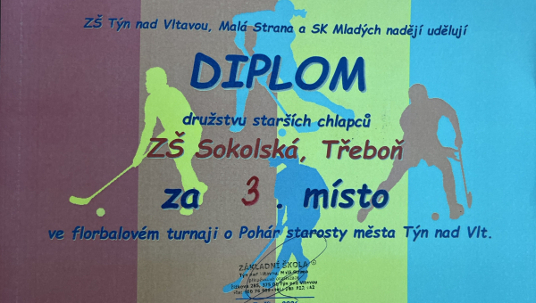 Florbalový turnaj v Týně nad Vltavou