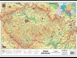 Mapa ČR - vysvětlivky, měřítko 20.-24.4.